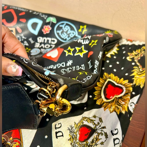 Dolce & Gabbana Graphic Shoulder Bag - Picture 5 of 13